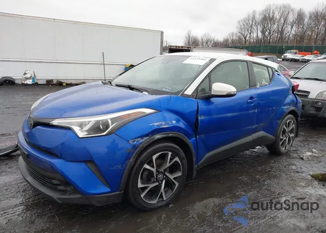 2019 Toyota C-Hr Xle z USA, uszkodzony, nr VIN JTNKHMBX4K1045678